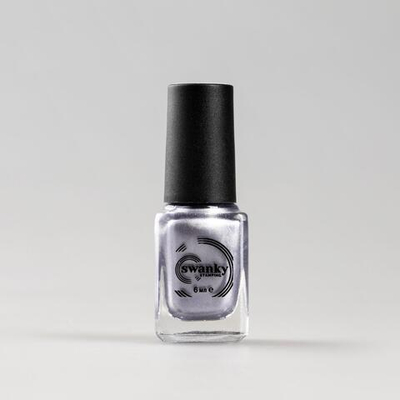 Swanky Stamping Лак для стемпинга M120 серо-голубой, 6мл