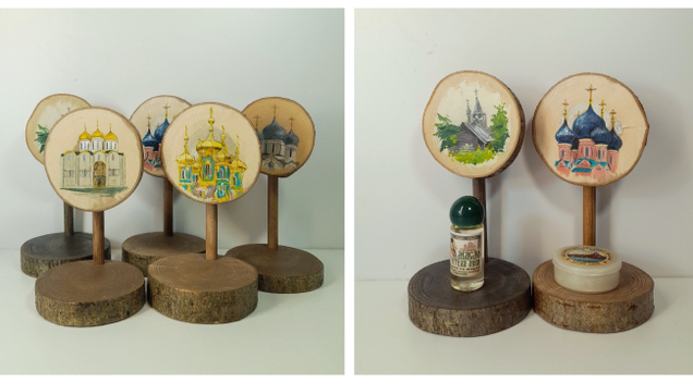 мини-столик ПОДСТАВКА ДЛЯ ЦЕРКОВНОГО МАСЛА