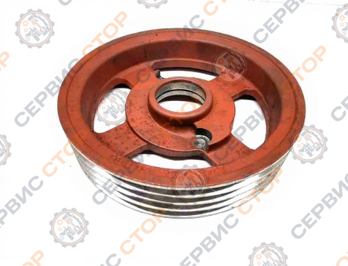 Шкив большой (4 ручья) косилки Wirax Z-069