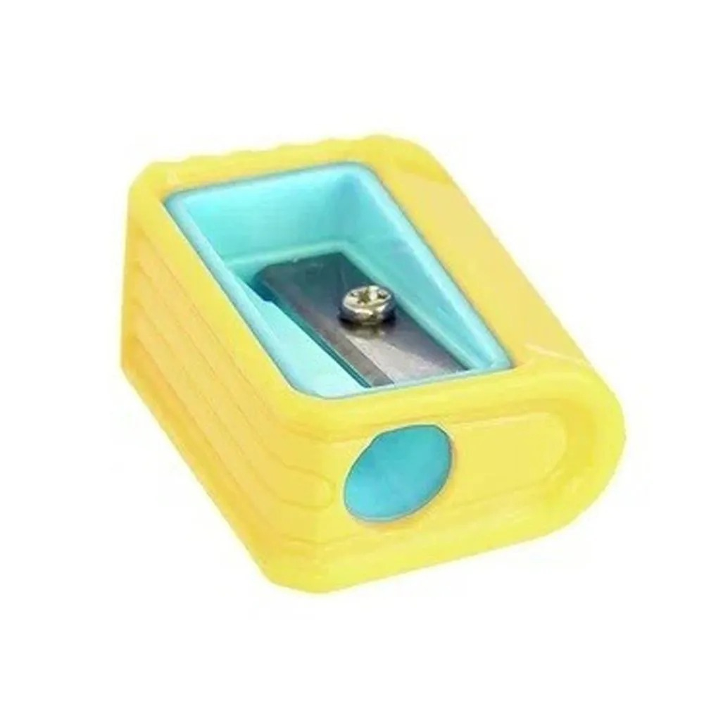 Набор точилок для карандашей 4 шт, разборных двуцветных, MC-Basir, точилка на 1 отверстие