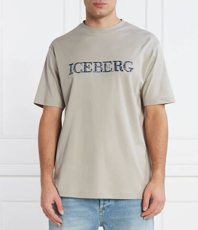 Футболка Iceberg - пепельный(242 I1P F075 6307)