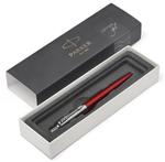 Ручка гелев. Parker Jotter Core K65 Kensington Red CT M черные подар.кор.