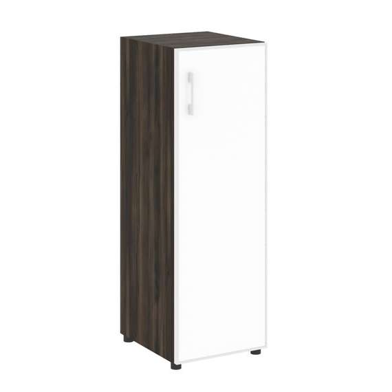 Yalta Шкаф узкий LT.SU-2.4 R (R) white Дуб Мали/Стекло White 400*450*1195