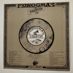 Винтажная виниловая пластинка LP Fonograf Country Album (Венгрия 1979)