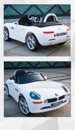Детский электромобиль "BMW Z8" 6V, белый