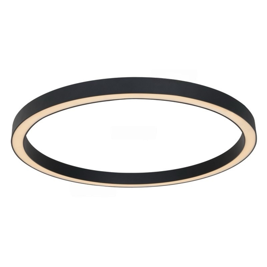 Светильник LED кольцевой Ring 100W D1200мм*35 3000К черный накладной IP40