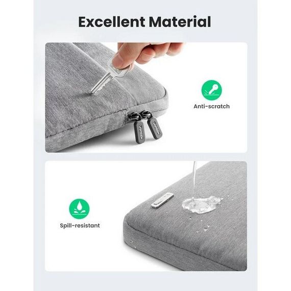 Сумка Ugreen LP437 Laptop Bag для ноутбуков 13&#39;&#39;-13.9&#39;&#39; (20448) серый