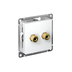 Розетка аудио 2-м AtlasDesign бел. SE ATN000187