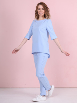 MediS - голубые, белые, фисташковые блузы