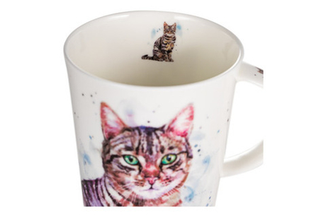 Кружка 320мл Dunoon Серый кот Ломонд