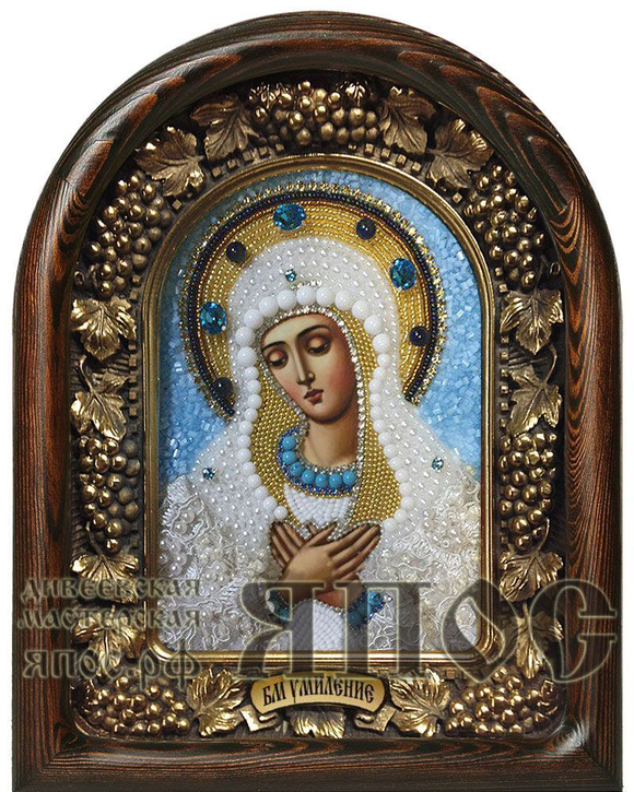 Икона Пресвятая Богородица Умиление бисер