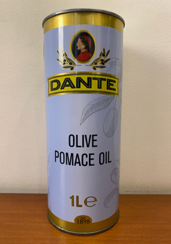 Оливковое масло DANTE di Sansa di Oliva (Pomace) 1 л рафинированное, ж/б, Италия