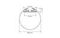 Профиль Arlight SL-ROUND-D60-2000 ANOD 019286