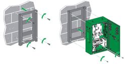 Шкаф EVLINK PKG GREY 7 кВт, 2 x T2, RFID (EVP2PE722R)