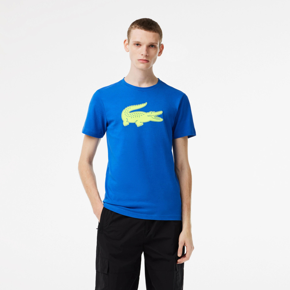 Мужское теннисное поло Lacoste T-Shirt Men - Black