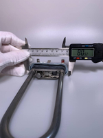 Тэн для стиральных машин S. 800W 144 мм с датчиком подходит для Samsung DC47-00006D (подкова)