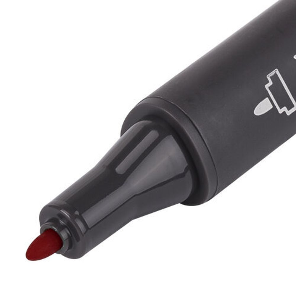 Маркеры для скетчинга двусторонние BRAUBERG ART CLASSIC, НАБОР 60 шт., пластиковый кейс, 152147