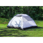 Палатка 4-мест, 210+120х240х130 см, 2 сл, 1 комн, 1 тамб, мос сет, 2 окна, Green Days, GJH057