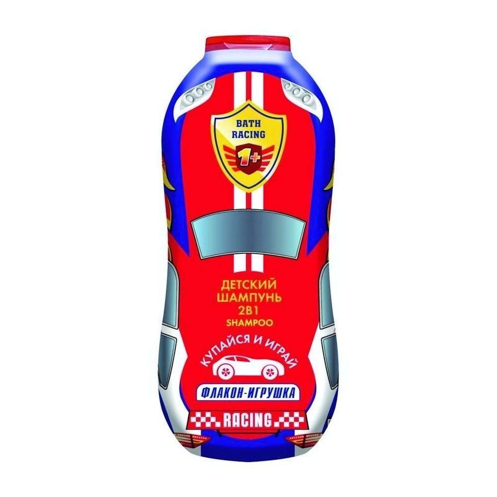 Шампунь-гель 2в1 "Гонки" фл, 400мл.