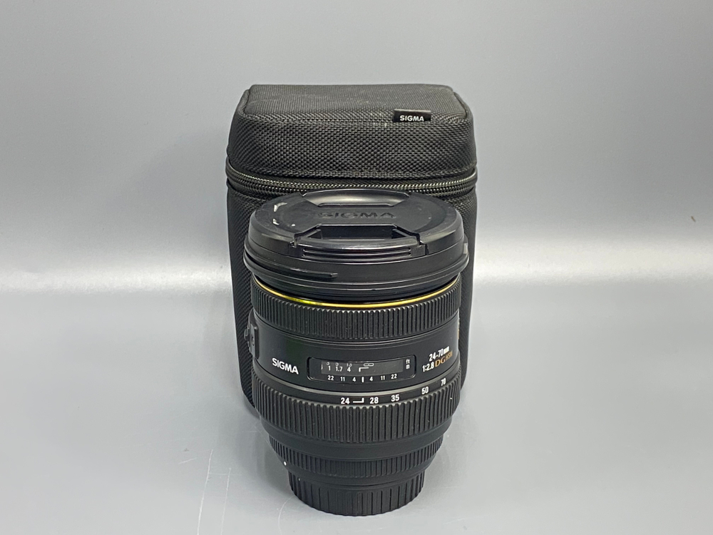 Не рабочий Sigma 24-70mm 2.8 Canon EF