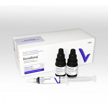 Адгезив Белабонд IV 2х. компонентный, для свето- и химически отверждаемых композиционных материалов /8+8+3мл