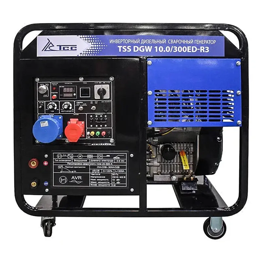 ТСС DGW 10.0/300ED-R3 дизельный сварочный генератор 026498