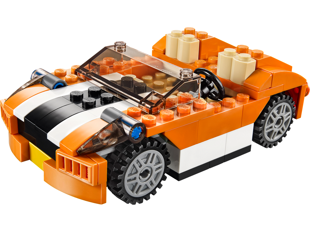 LEGO Creator: Гоночная машина Сансет 31017 — Sunset Speeders — Лего Креатор Создатель