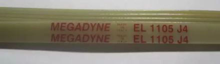 Ремень 1105 J4 Megadyne для стиральной машины 1115мм черный, желтая надпись в/з 481935810036, BLJ108UN, WN255