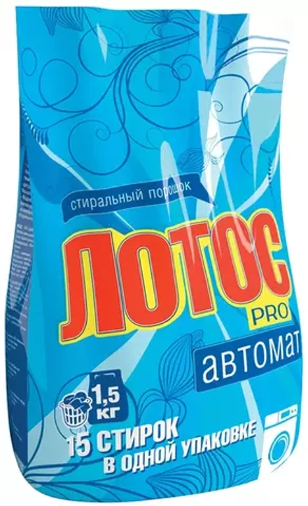 Стиральный порошок Лотос-М PRO автомат, 1.5 кг