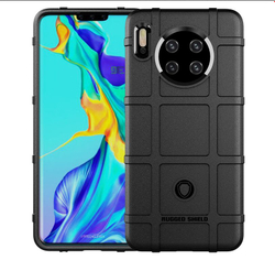 Чехол для Huawei Mate 30 цвет Black (черный), серия Armor от Caseport