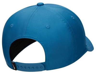 Теннисная кепка Nike Dri-Fit Rise Structured Snapback Cap - industrial blue/anthracite/white