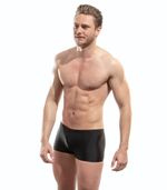 Однотонные мужские боксеры для плавания (Размер: XXL) (Цвет: черный)