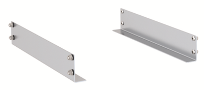 Уголок для тяжелого оборудования, глубина 253 мм "L" профиль для напольных 19" IT-корпусов ДКС серии CQE глубиной 600 мм, 2 шт.