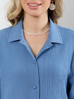 Рубашка Сиеста-5 Виотекс ИНДИГО