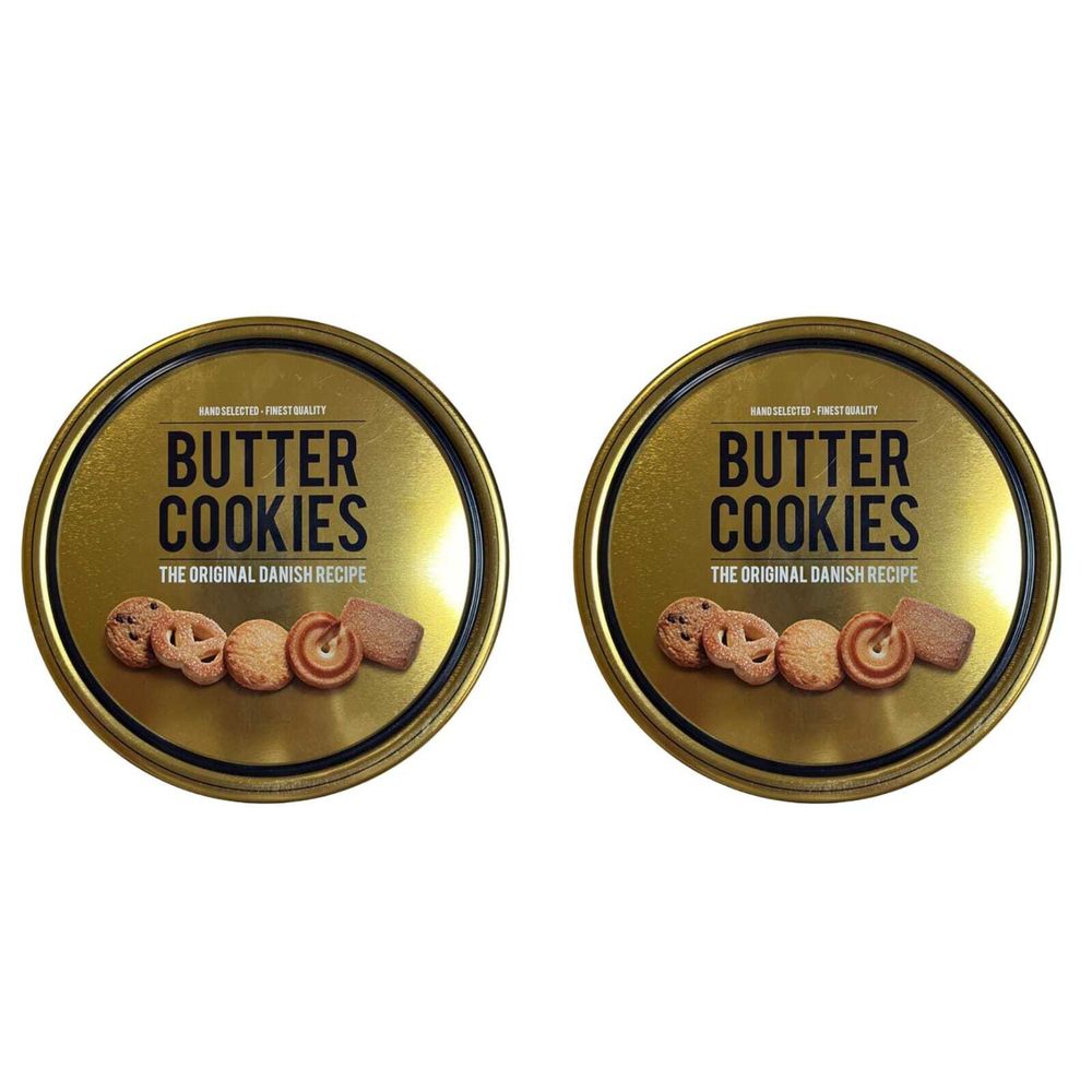 Печенье Danesita Butter Cookies Golden Essential 454 г, 2 шт