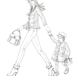 LOOK. Coloring Book