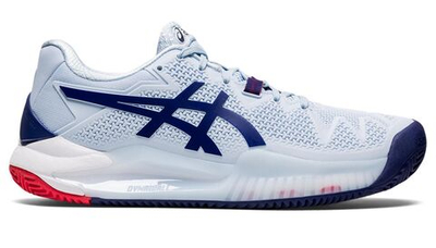 Женские Кроссовки теннисные Asics Gel-Resolution 8 Clay - soft sky/dive blue