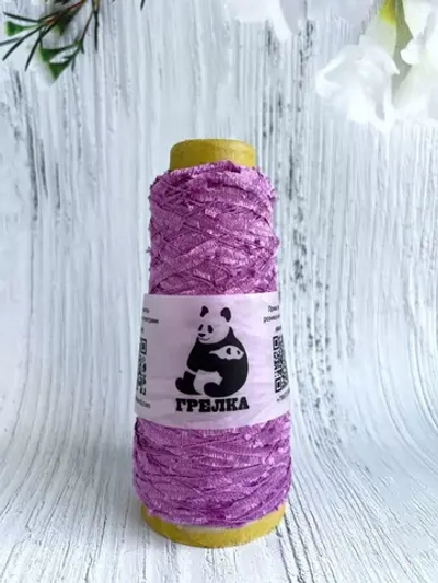 Пряжа для вязания травка пушистая реснички