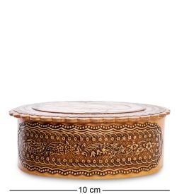 BST-110/ 4 Шкатулка «Пресвятая Богородица Казанская» (береста)