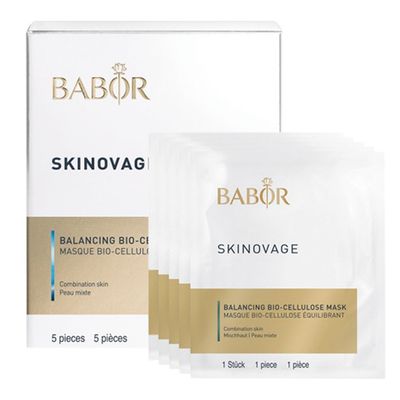 Биоцеллюлозная маска для комбинированной кожи BABOR Skinovage Balancing Bio-Cellulose Mask 5 шт
