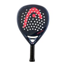 Ракетка для падела HEAD Radical Pro, 222034, для продвинутых игроков, карбон, темносине-красный