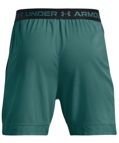 Мужские теннисные шорты Under Armour Men's UA Vanish Woven 6" Shorts - coastal teal/black