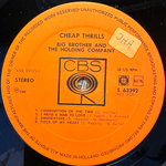 Big Brother & The Holding Company ‎– Cheap Thrills (Голландия 1968г.)