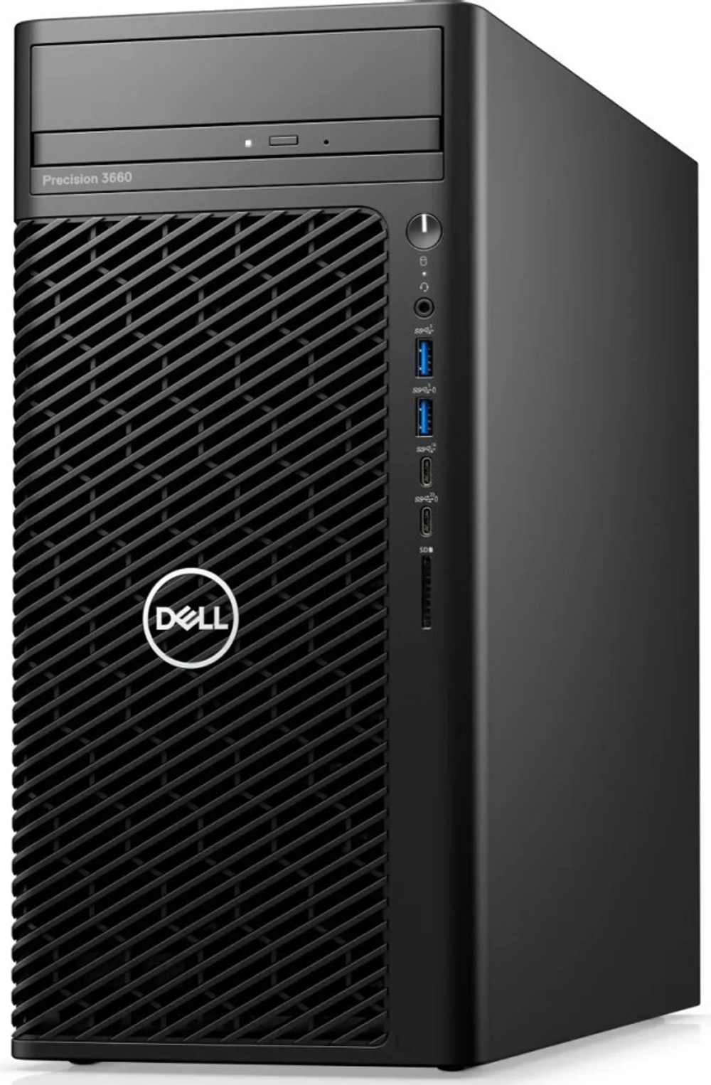 Системный блок Dell Precision 3680 MT Intel Core i7, 32 ГБ, 512 Гб, Intel UHD Graphics 770, nVidia Quadro A4000,  ОС Windows 11 Профессиональная