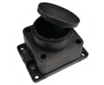 Розетка SmartBuy прямая, настенная, 1 гнездо, с защитной крышкой, каучуковая, черная 2P+E 1x16А 220-240V SBE-16-1-00-R