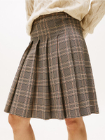 Женская плиссированная юбка Core Check - TOMMY HILFIGER
