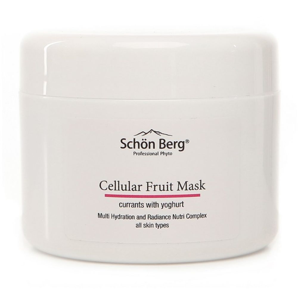 Shon Berg Cellular Fruit Mask 120ml суперувлажн маска с фрукт молекулами