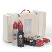Red Army vodka in a gift wooden box, 0.75 l