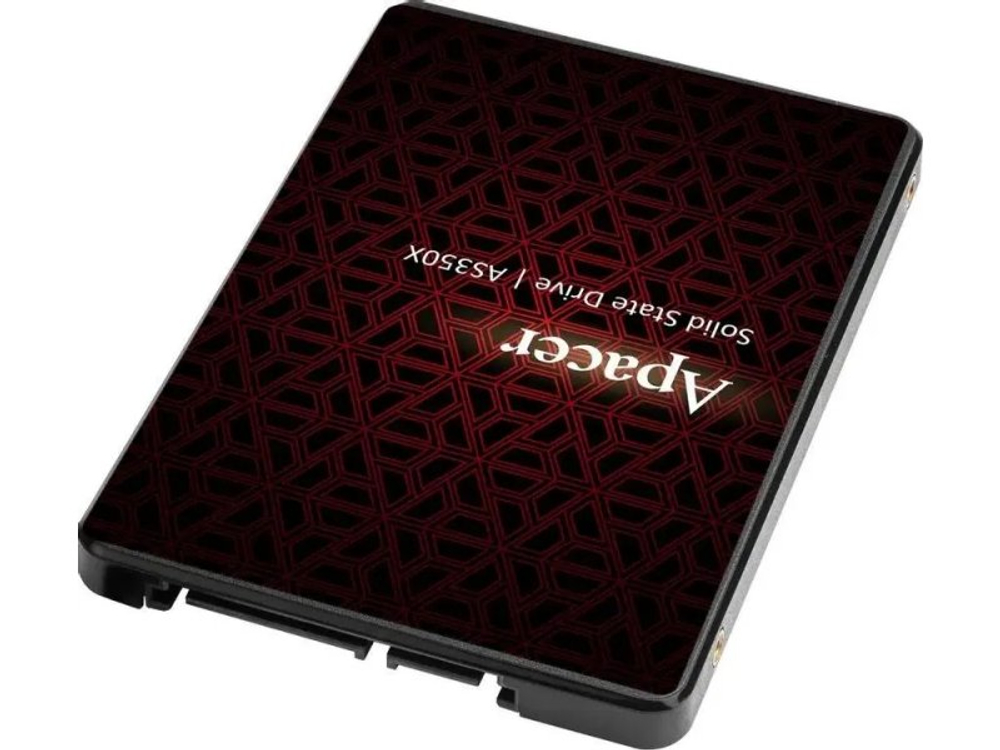SSD накопитель Apacer AS350X 256ГБ, 2.5" SATA, SATA III, [AP256GAS350XR-1]