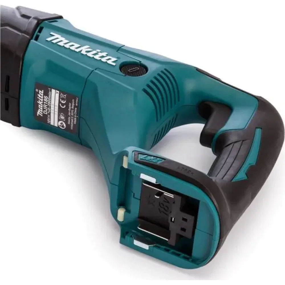 Makita DJR186RFE пила сабельная аккумуляторная (2 x 3 Ач, ЗУ)